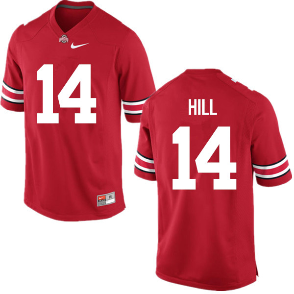 Ohio State Buckeyes #14 KJ Hill College Football Jerseys Game-Red